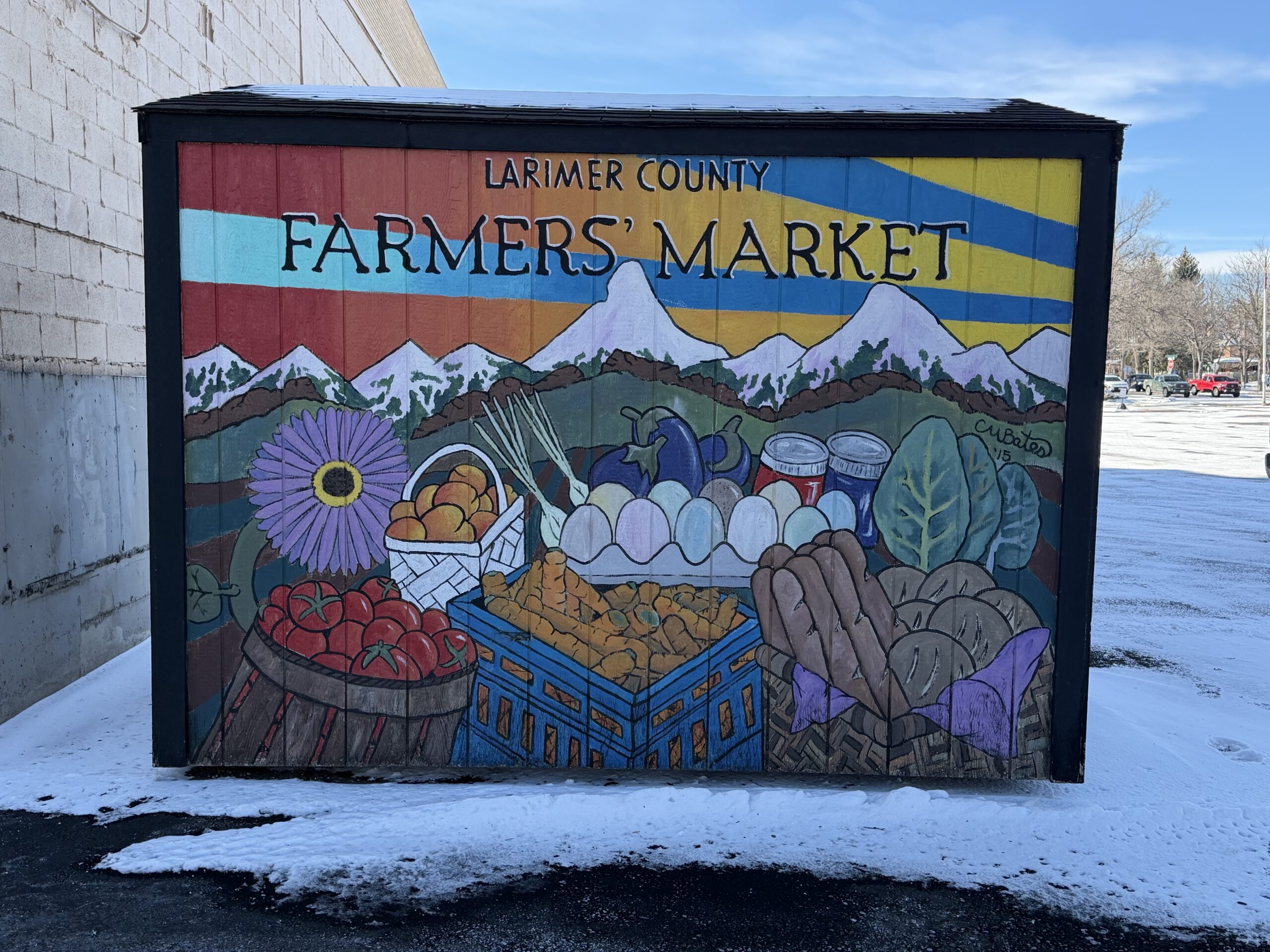 Farmers Market shed