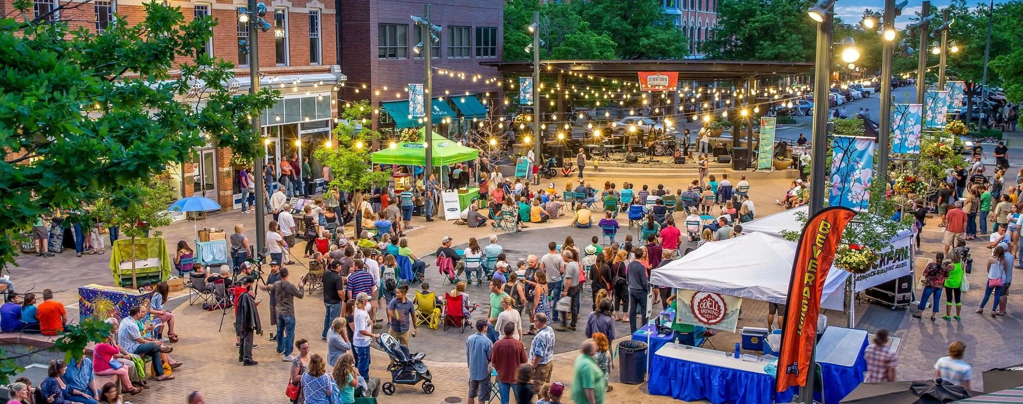 Summer event in Old Town